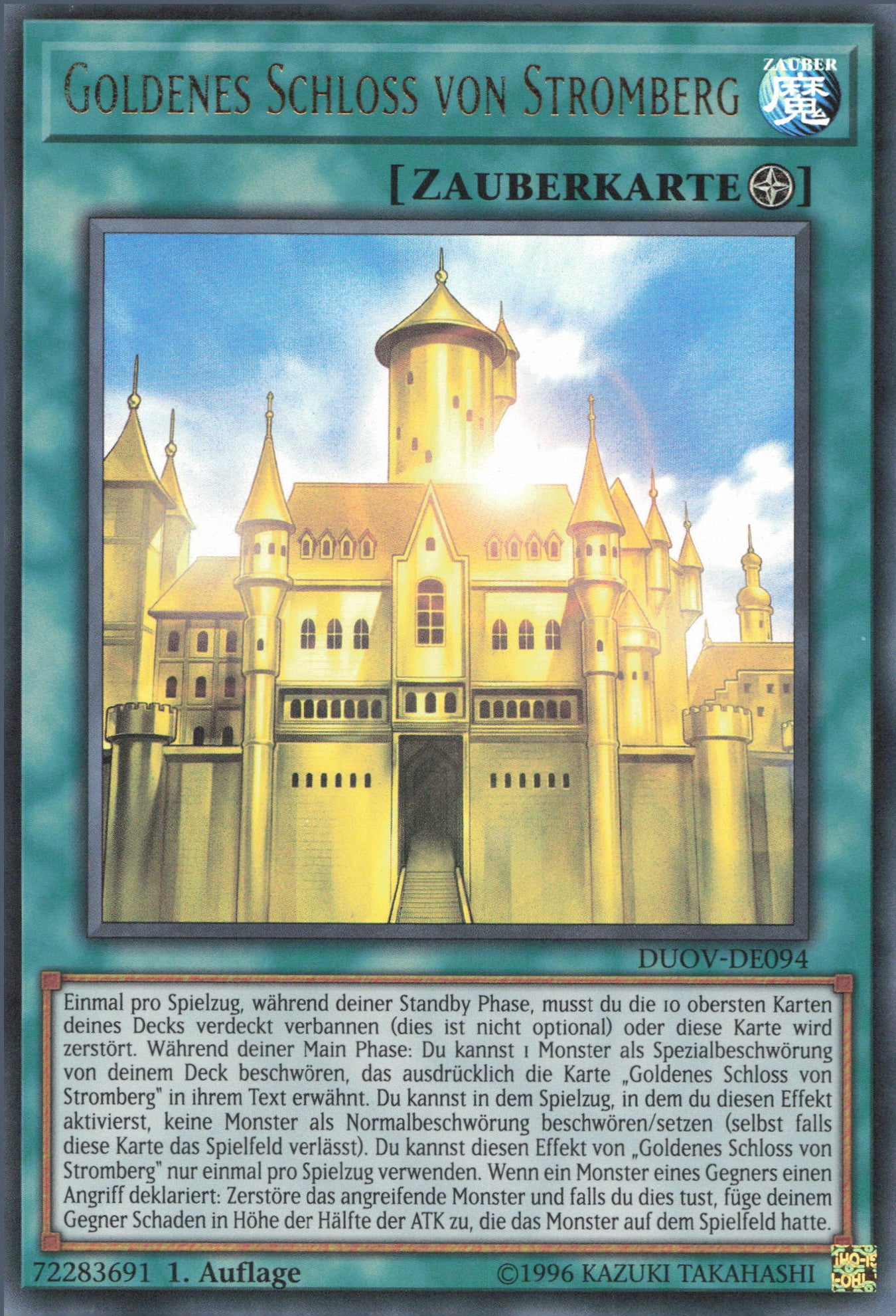 Yu-Gi-Oh! Goldenes Schloss von Stromberg