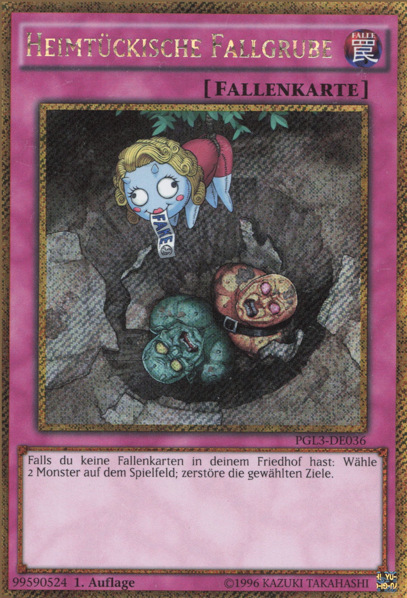 Yu-Gi-Oh! Heimtückische Fallgrube