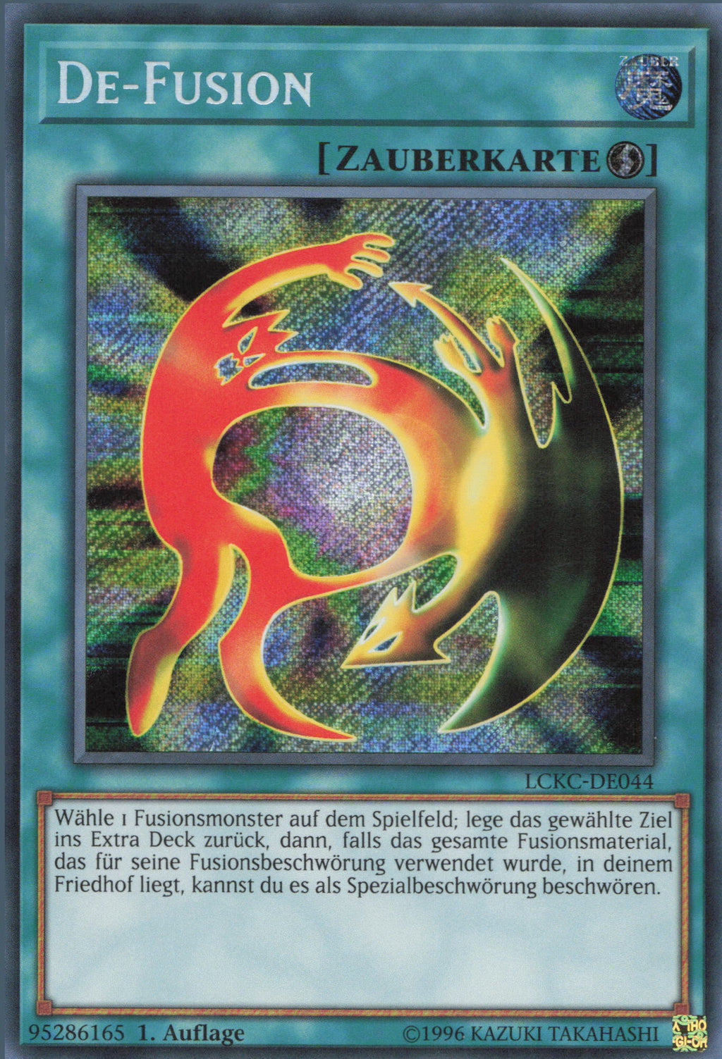 YuGiOh Ruf Des Silbernen Secret Rare - 1. Auflage Deutsch Mit Fieldcenter