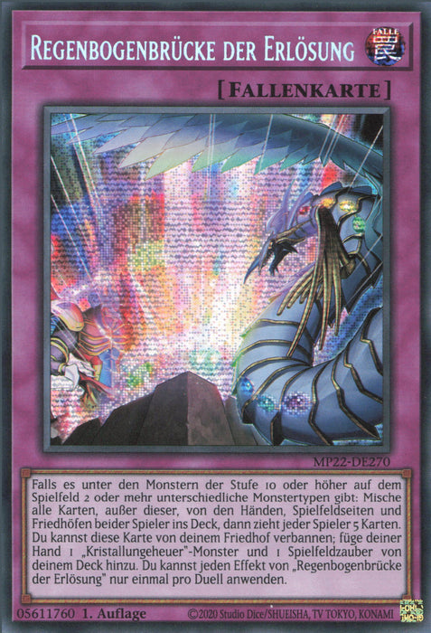 Regenbogenbrücke der Erlösung MP22-DE270 Secret Rare