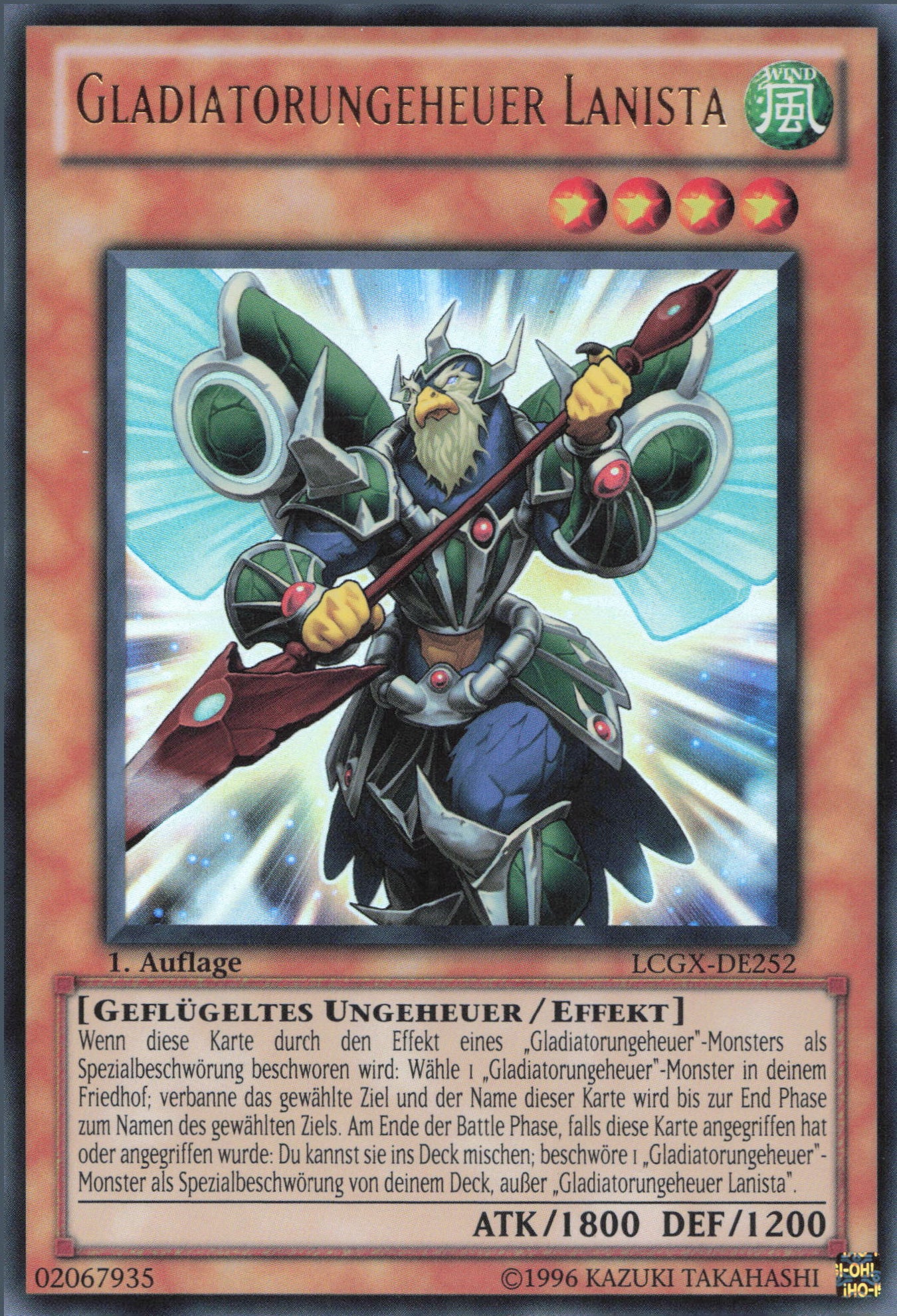 Yu-Gi-Oh! Gladiatorungeheuer Lanista