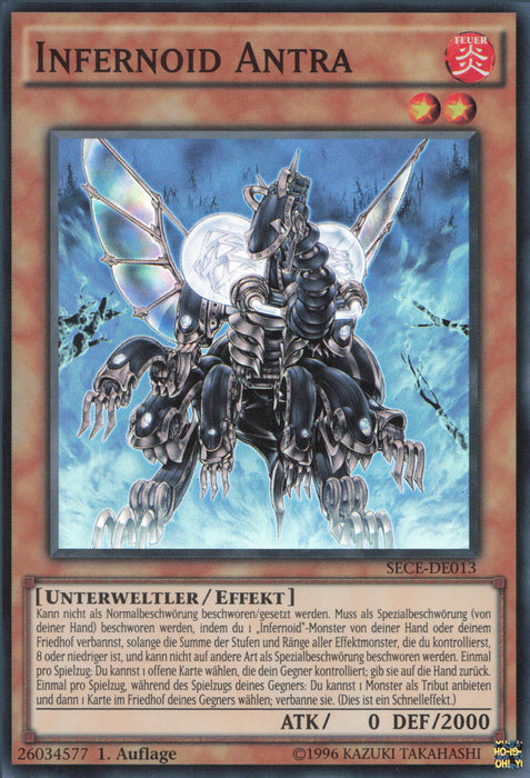 Infernoid Antra (V.1) SECE-DE013 Super Rare