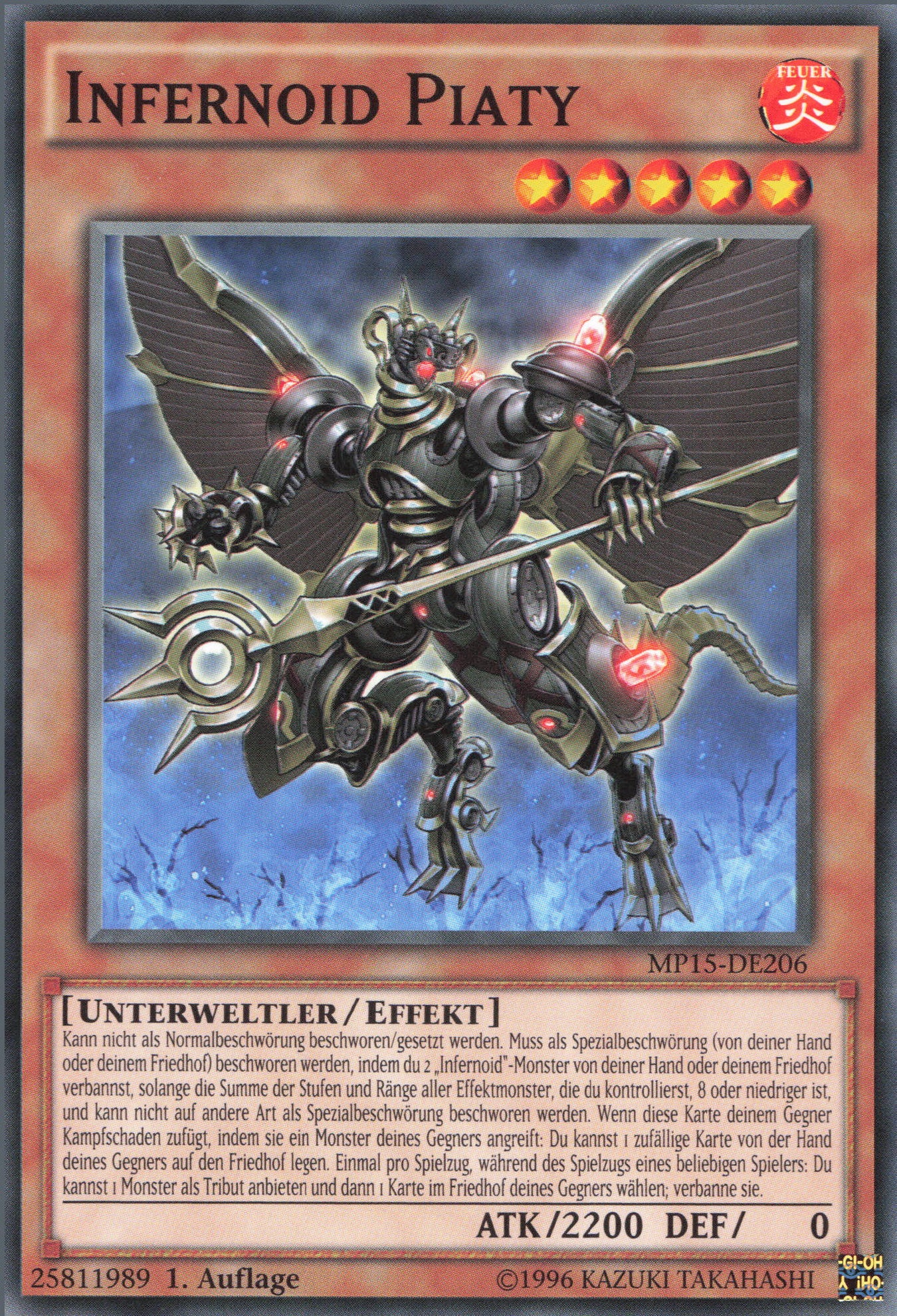 Yu-Gi-Oh! Infernoid Piaty