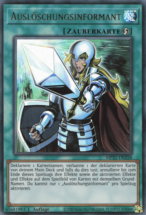 Auslöschungsinformant MP21-DE258 Ultra Rare