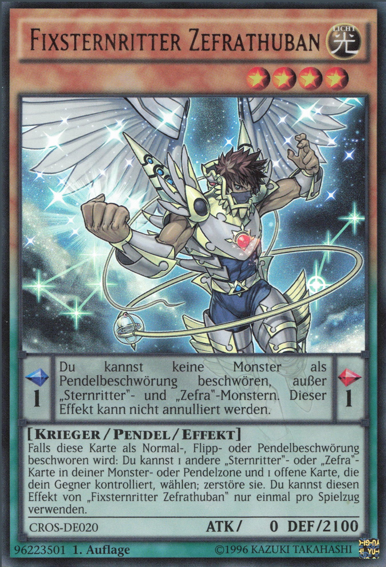 Yu-Gi-Oh! Fixsternritter Zefrathuban