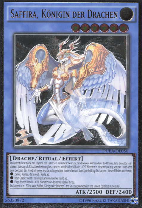 Saffira, Königin der Drachen (V.2) DUEA-DE050 Ultimate Rare