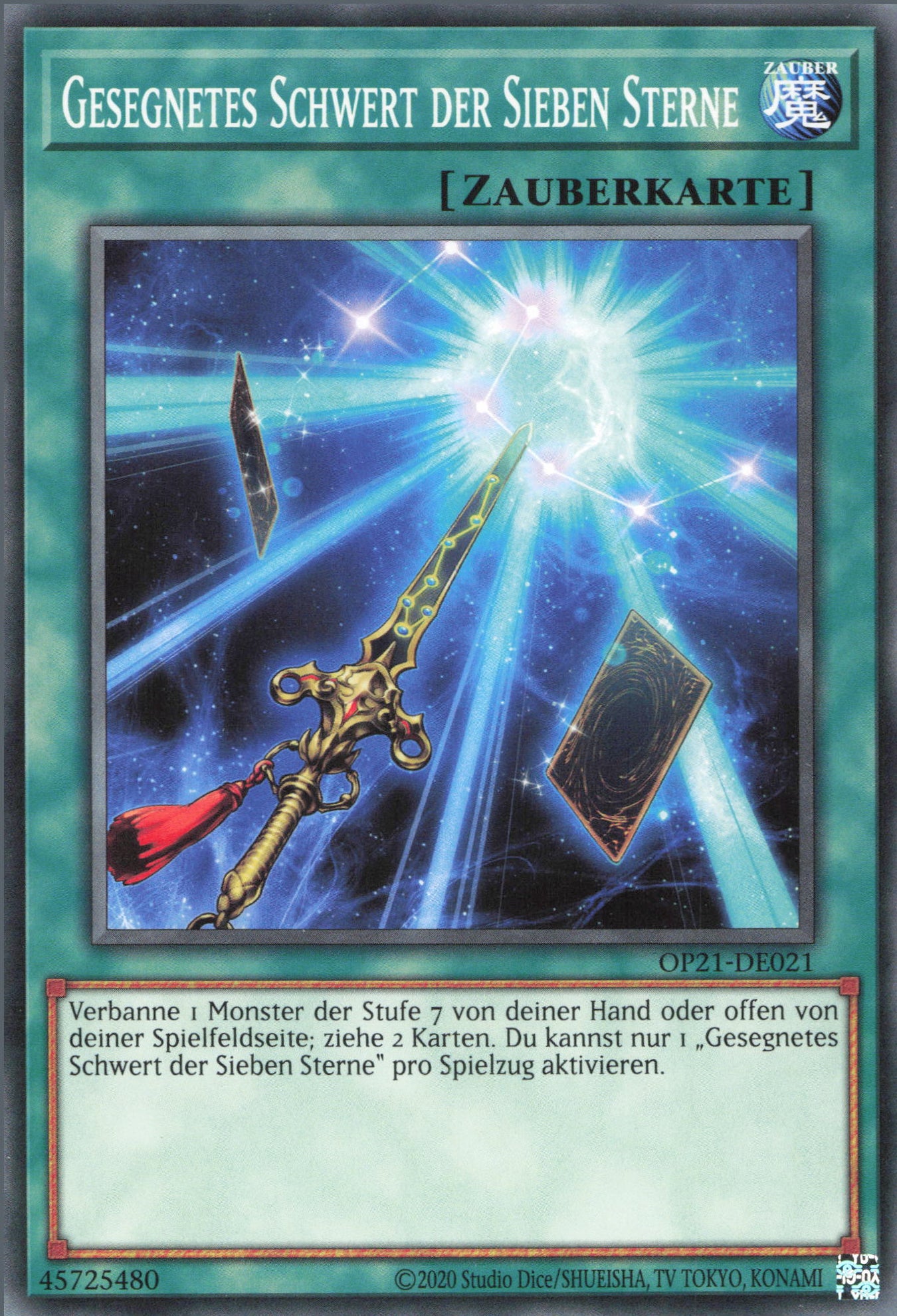 Yu-Gi-Oh! Gesegnetes Schwert der Sieben Sterne