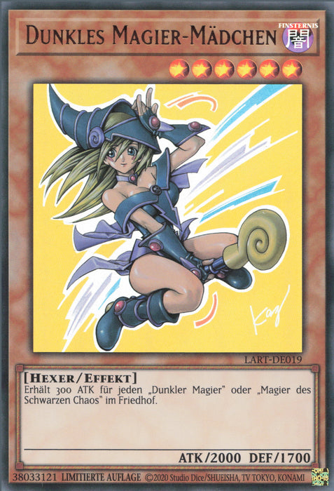 Dunkles Magier-Mädchen (V.1) LART-DE019 Ultra Rare