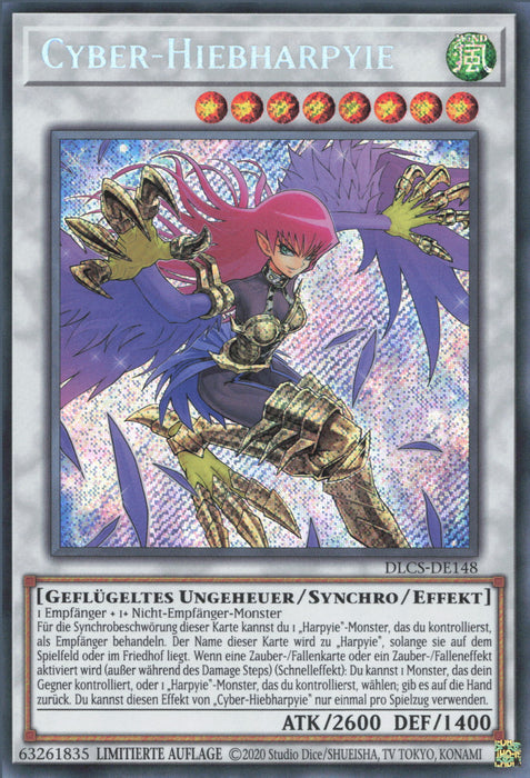 Cyber-Hiebharpyie DLCS-DE148 Secret Rare