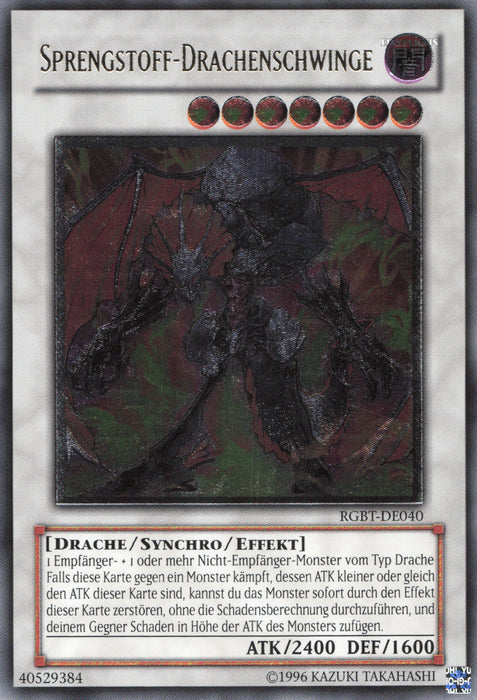 Sprengstoff-Drachenschwinge (V.2) RGBT-DE040 Ultimate Rare
