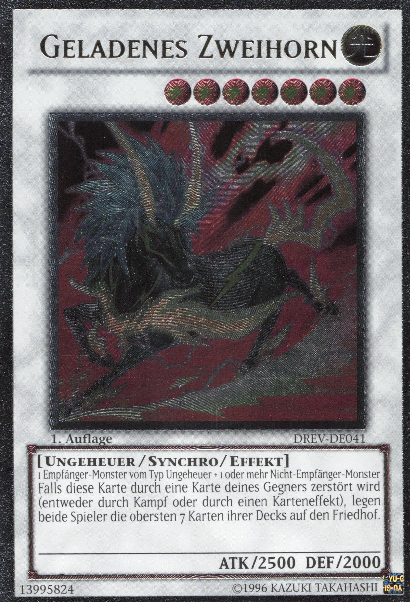 Yu-Gi-Oh! Geladenes Zweihorn