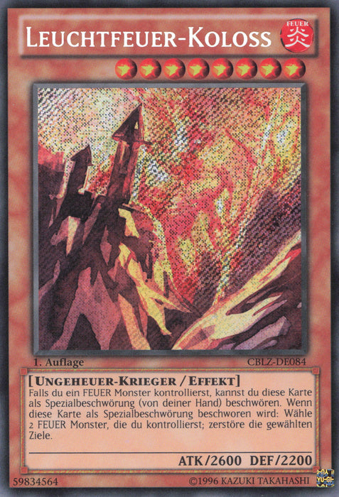 Leuchtfeuer-Koloss CBLZ-DE084 Secret Rare