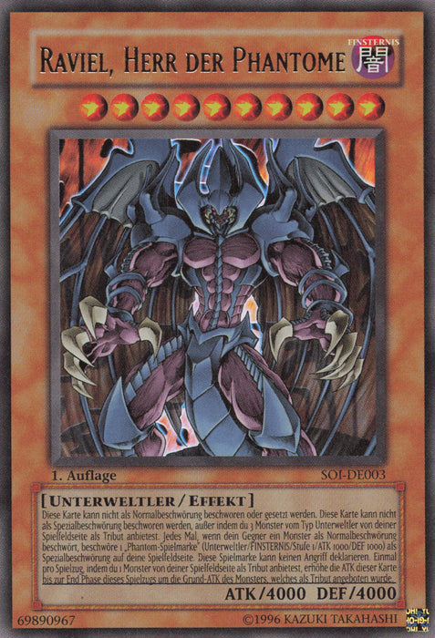 Raviel, Herr der Phantome (V.1) SOI-DE003 Ultra Rare