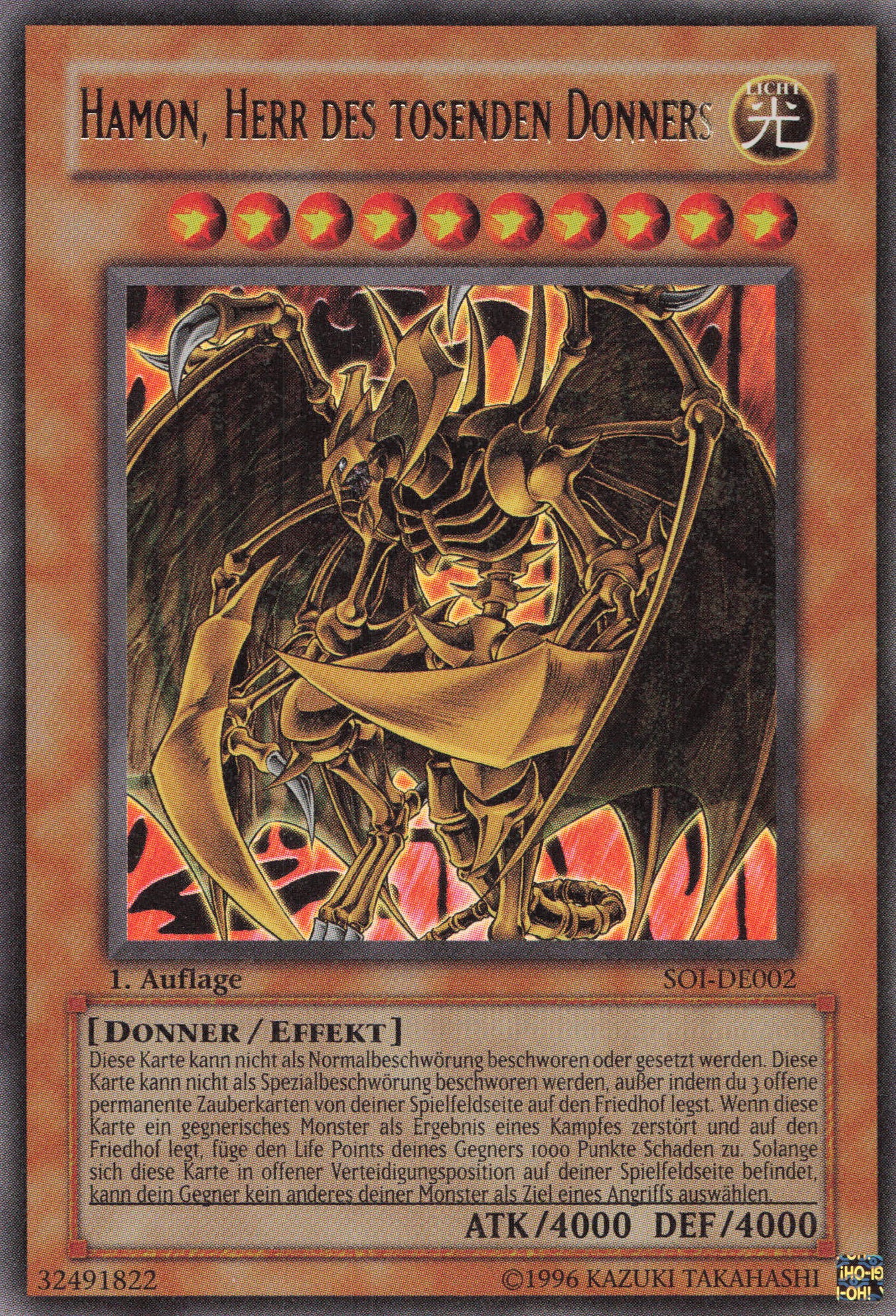 Yu-Gi-Oh! Hamon, Herr des tosenden Donners (V.1)