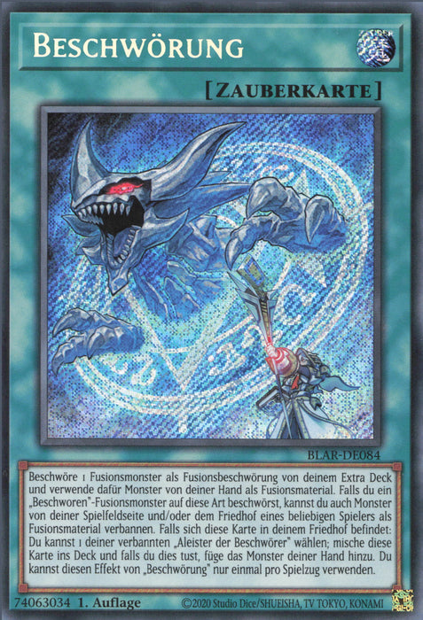 Beschwörung BLAR-DE084 Secret Rare