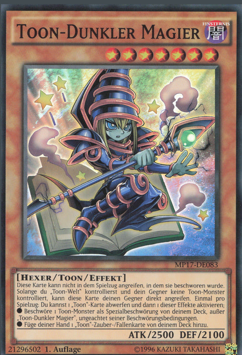 Toon-Dunkler Magier MP17-DE083 Super Rare