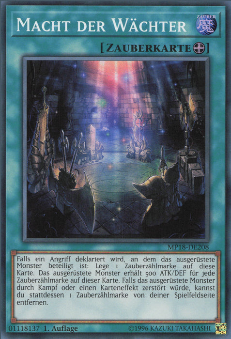 Macht der Wächter MP18-DE208 Super Rare