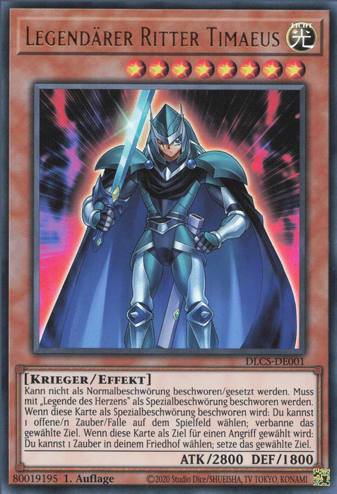 Legendärer Ritter Timaeus (V.1) DLCS-DE001 Ultra Rare