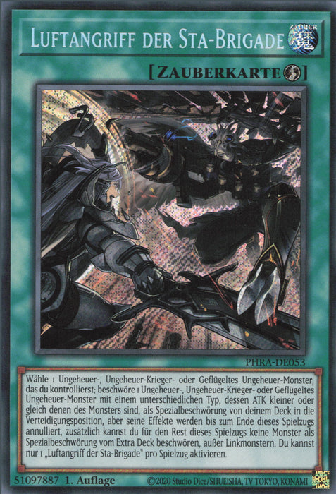 Luftangriff der Sta-Brigade (V.1) PHRA-DE053 Secret Rare