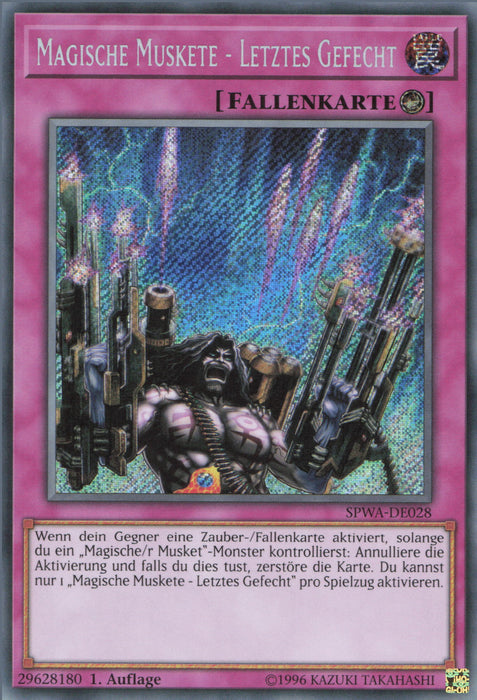 Magische Muskete - Letztes Gefecht SPWA-DE028 Secret Rare