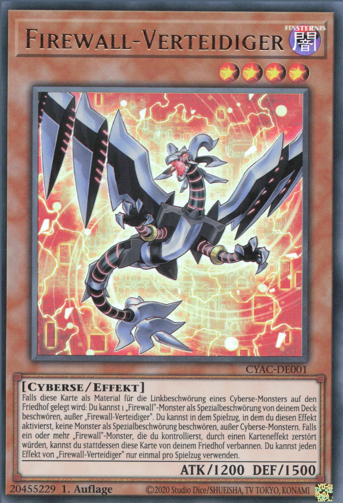 Yu-Gi-Oh! Firewall-Verteidiger