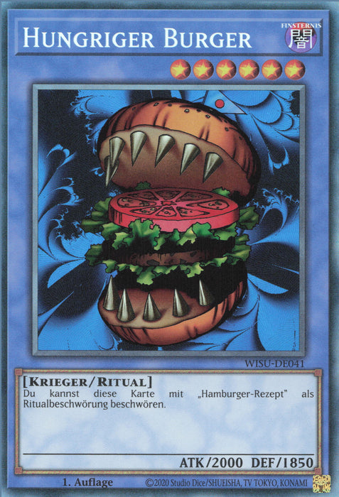 Hungriger Burger (V.2) WISU-DE041 Collectors Rare