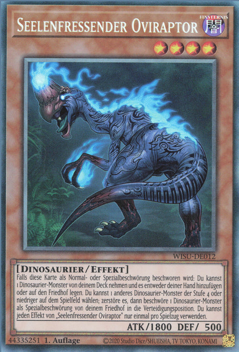 Seelenfressender Oviraptor (V.2) WISU-DE012 Collectors Rare