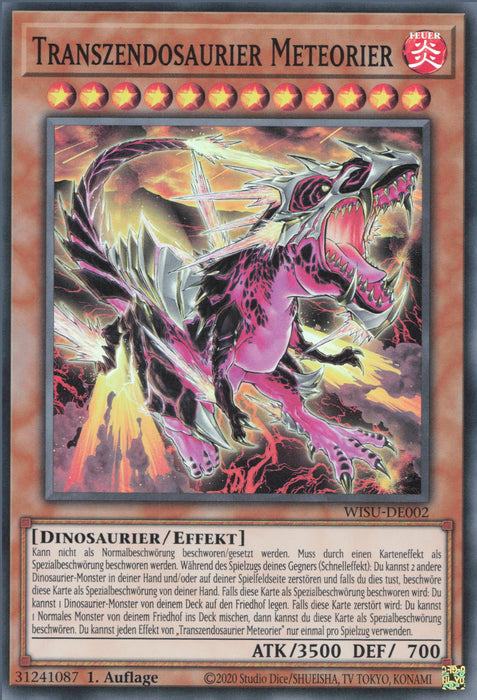 Transzendosaurier Meteorier WISU-DE002 Super Rare