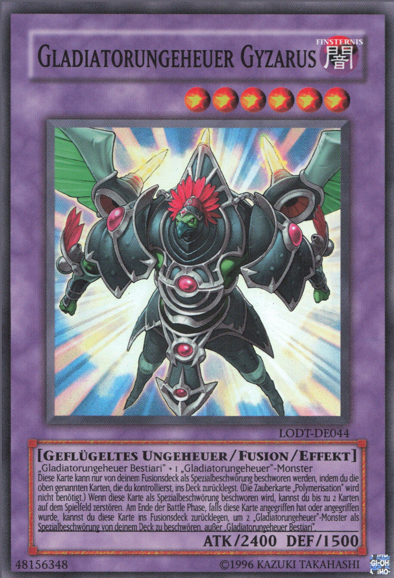 Yu-Gi-Oh! Gladiatorungeheuer Gyzarus