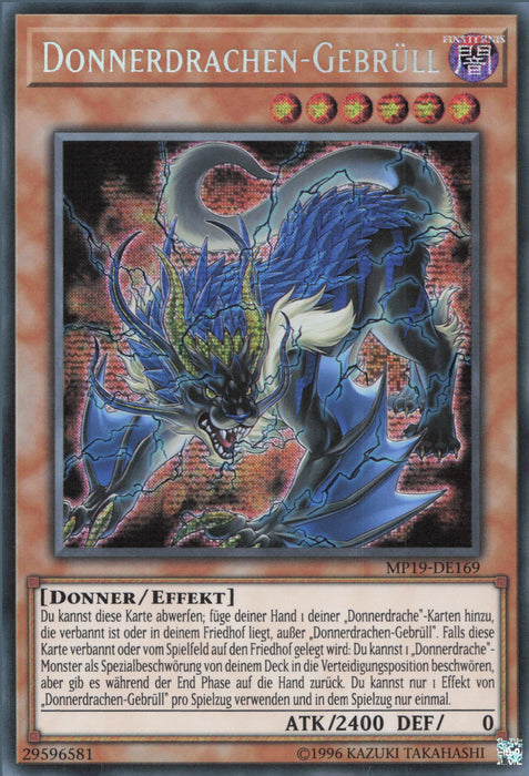 Donnerdrachen-Gebrüll MP19-DE169 Secret Rare