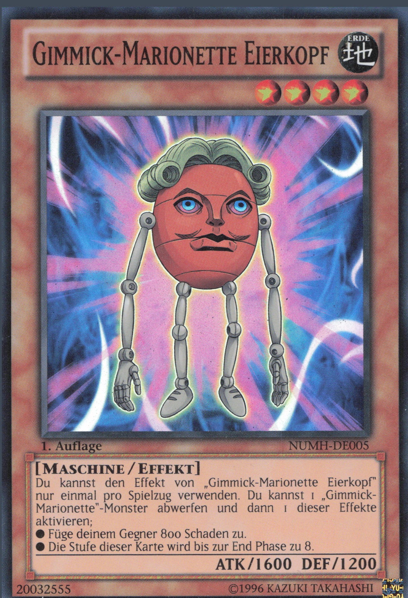 Yu-Gi-Oh! Gimmick-Marionette Eierkopf