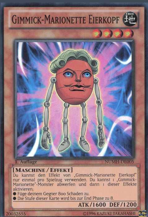 Gimmick-Marionette Eierkopf NUMH-DE005 Super Rare