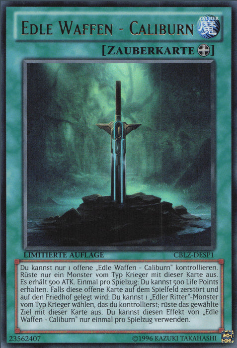 Edle Waffen - Caliburn (V.2) CBLZ-DESP1 Ultra Rare