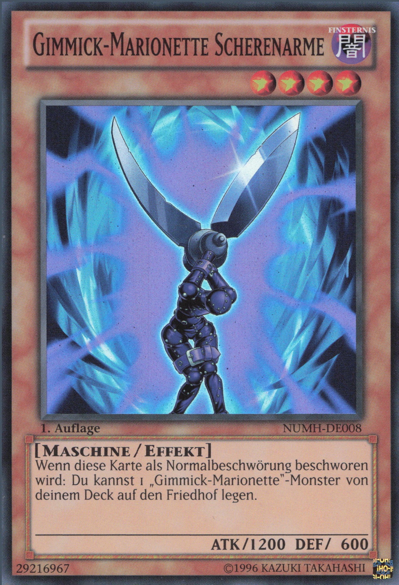 Yu-Gi-Oh! Gimmick-Marionette Scherenarme