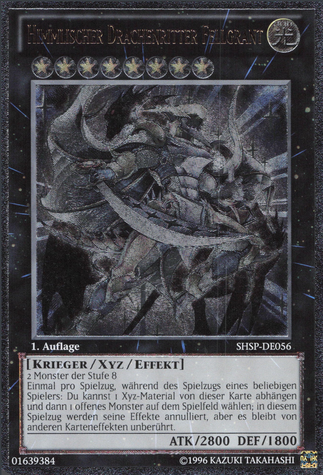 Yu-Gi-Oh! Himmlischer Drachenritter Fellgrant