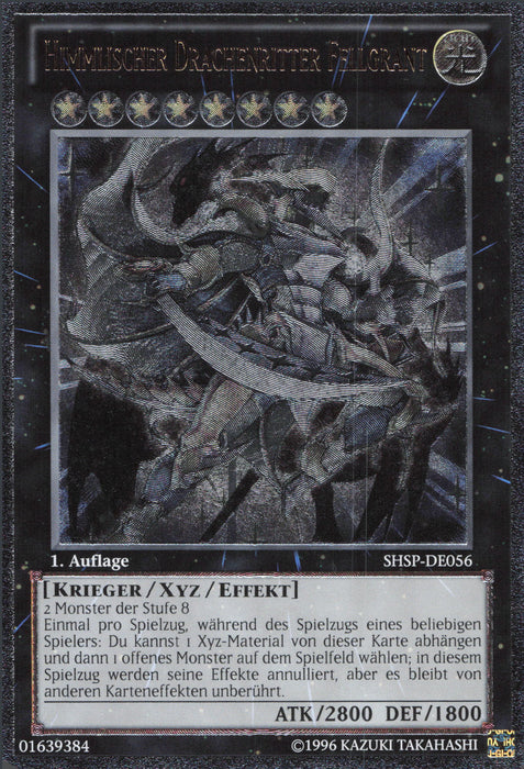 Himmlischer Drachenritter Fellgrant (V.4) SHSP-DE056 Ultimate Rare