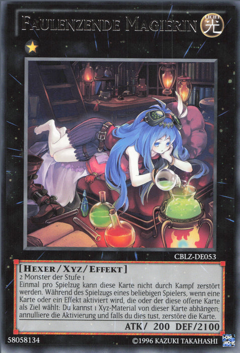 Faulenzende Magierin CBLZ-DE053 Rare