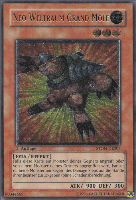 Neo-Weltraum Grand Mole (V.2) STON-DE005 Ultimate Rare