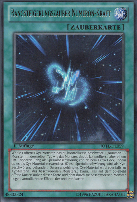 Rangsteigerungszauber Numeron-Kraft (V.1) JOTL-DE059 Ultra Rare