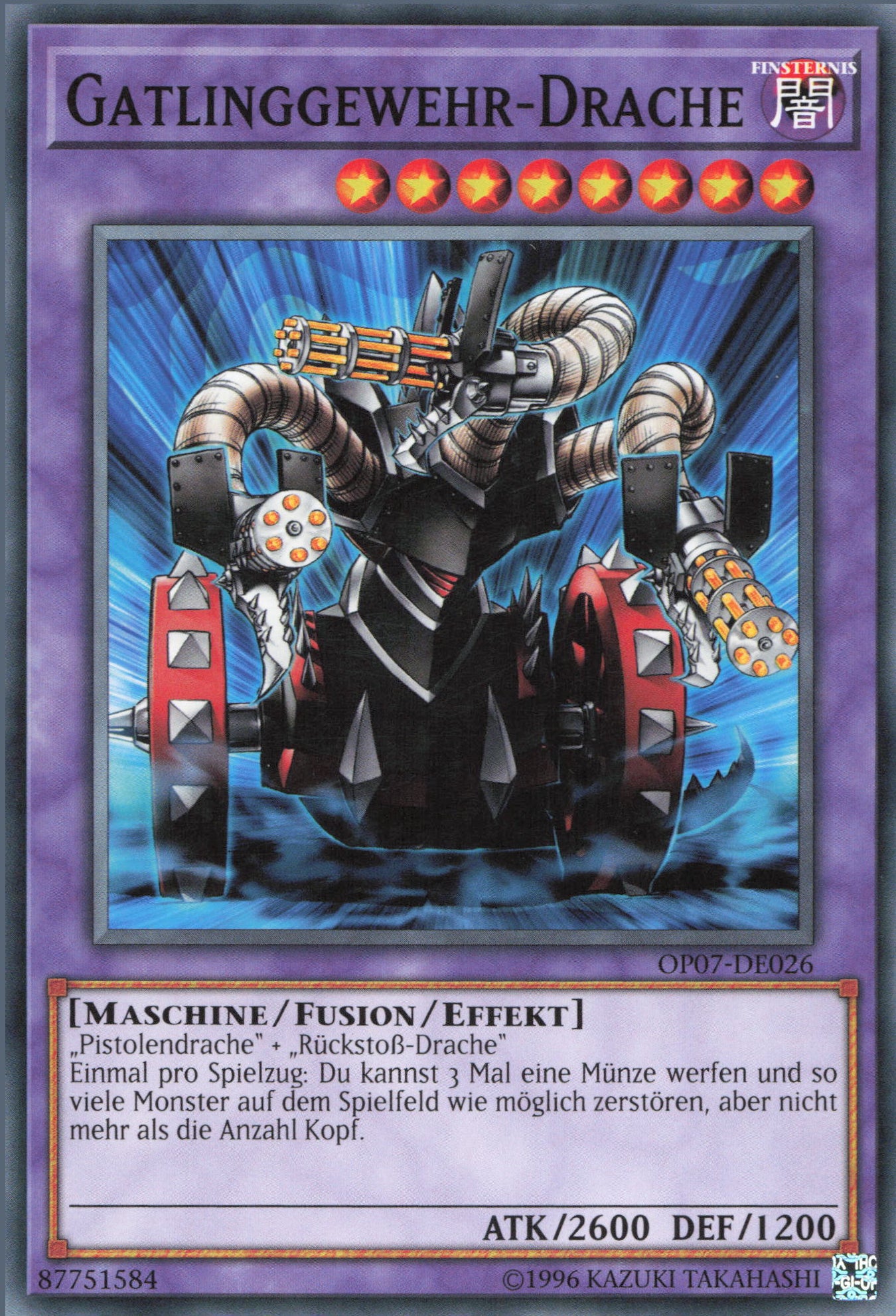 Yu-Gi-Oh! Gatlinggewehr-Drache