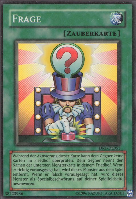 Frage DR1-DE053 Super Rare