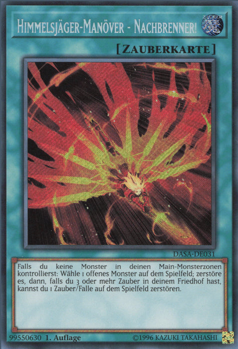 Himmelsjäger-Manöver - Nachbrenner! DASA-DE031 Secret Rare