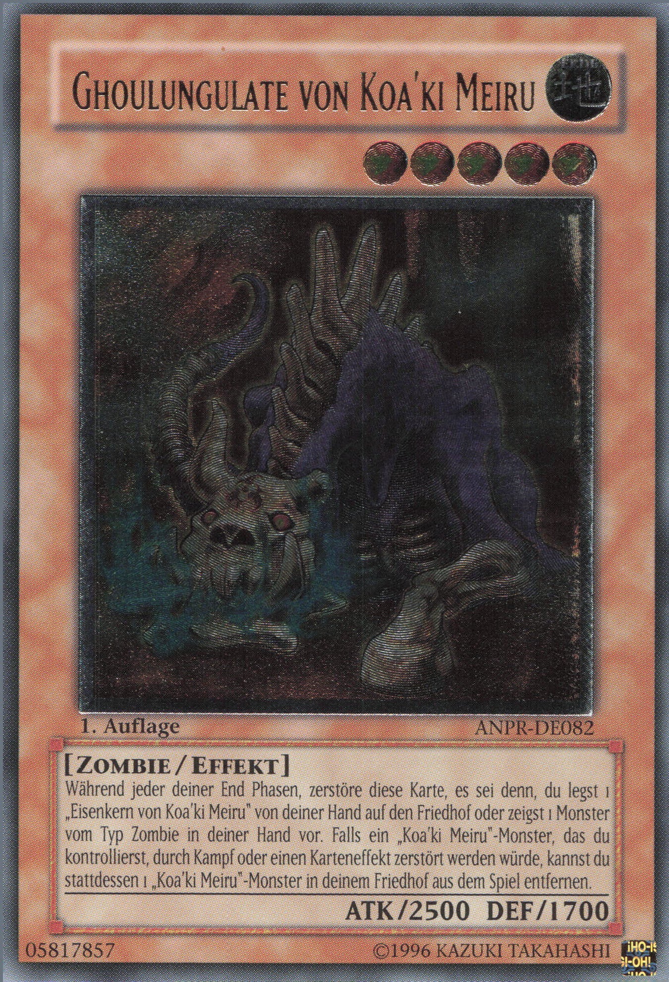 Yu-Gi-Oh! Ghoulungulate von Koa'ki Meiru