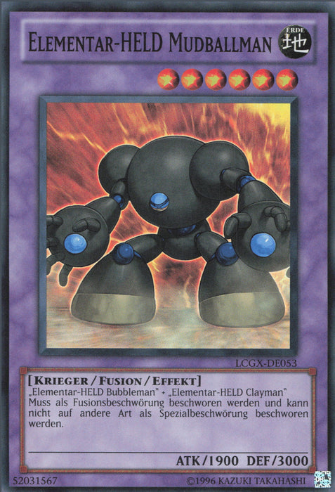 Elementar-HELD Mudballman LCGX-DE053 Super Rare