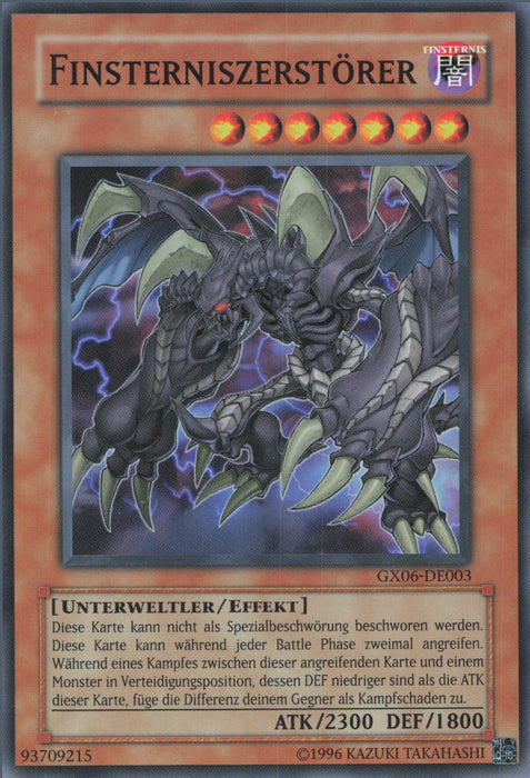 Finsterniszerstörer GX06-DE003 Super Rare