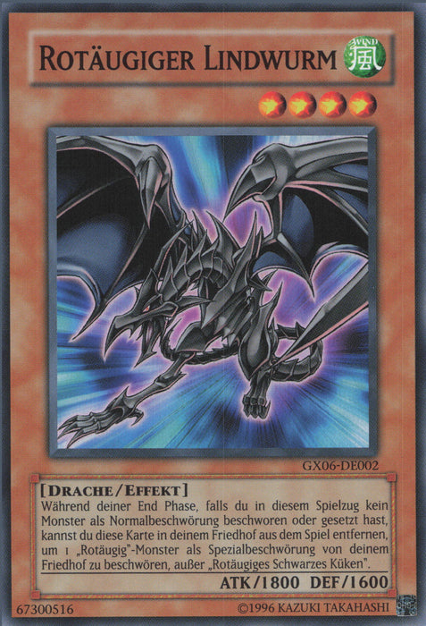 Rotäugiger Lindwurm GX06-DE002 Super Rare