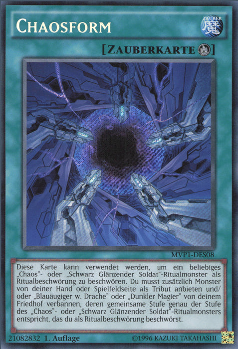 Chaosform (V.3) MVP1-DES08 Secret Rare