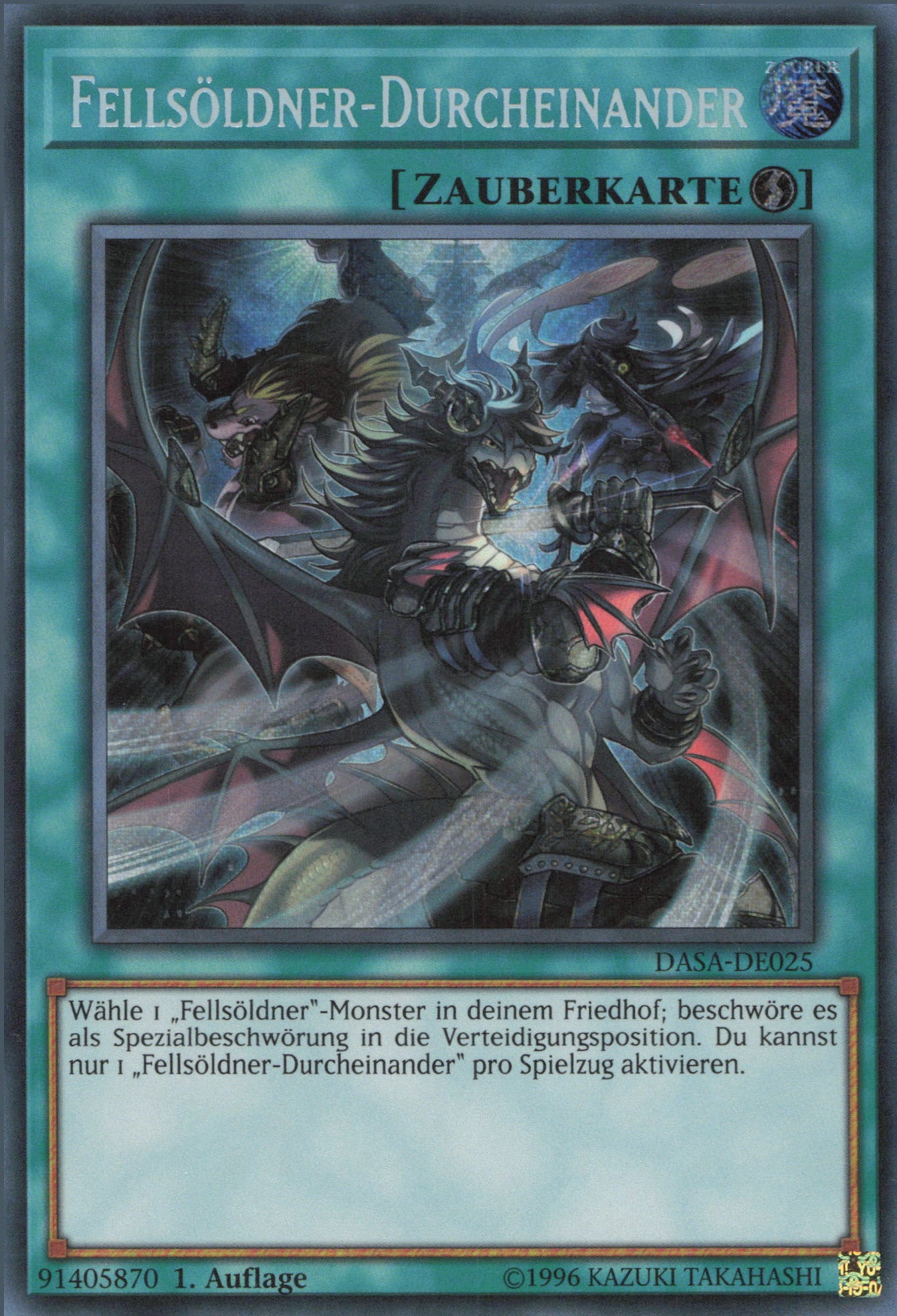 Yu-Gi-Oh! Fellsöldner-Durcheinander