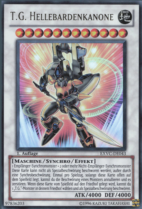 T.G. Hellebardenkanone (V.1) EXVC-DE043 Ultra Rare