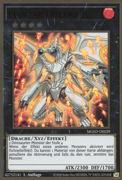 Evolzar Dolkka MGED-DE029 Premium Gold Rare